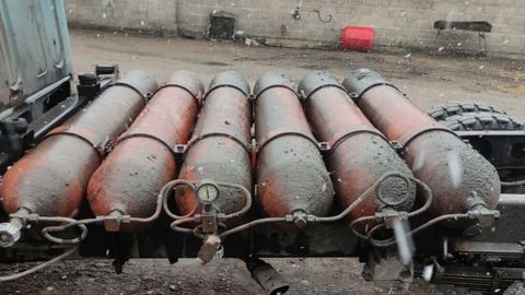 Qarshida yuk mashinasining portlash xavfi yuqori bo&lsquo;lgan gaz ballonlari zararsizlantirildi&nbsp;