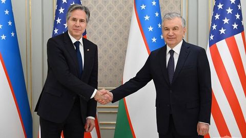 President of Uzbekistan receives US Secretary of State