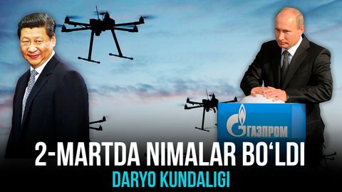 &ldquo;Daryo kundaligi&rdquo;da 2-mart kuni sodir bo&lsquo;lgan eng muhim voqealar