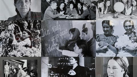 Birinchi o&lsquo;zbek ayol dirijyori, olima, traktorchi, pillachi qizlar, ayollar klubi aʼzolari. &ldquo;O&lsquo;zbek ayoli &mdash; o&lsquo;tmish, nafosat, kelajak ramzi&rdquo; anʼanaviy II respublika ko&lsquo;rgazmasiga fototashrif