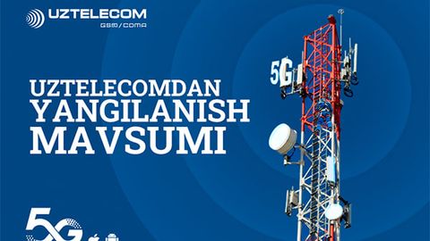 Uztelecom билан баҳорий янгиланишлар мавсуми
