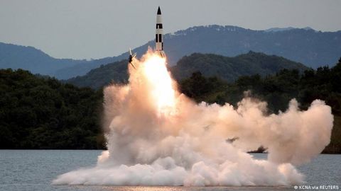 North Korea launches its 4th test round of missiles in a single week
