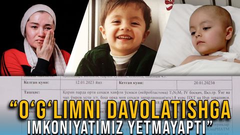 &ldquo;Bolasini davolatishga hech bir ota-onaning qo&lsquo;li kaltalik qilmasin ekan&rdquo; (video)