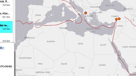 На туркмено-иранской границе ощущались подземные толчки