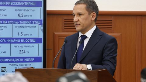 Жўрабек Раҳимов Хоразм вилояти ҳокими лавозимига тасдиқланди