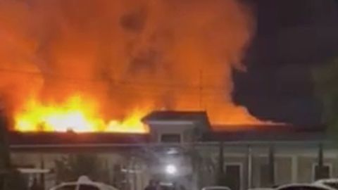 В Ташкенте ночью возгорелись несколько домов