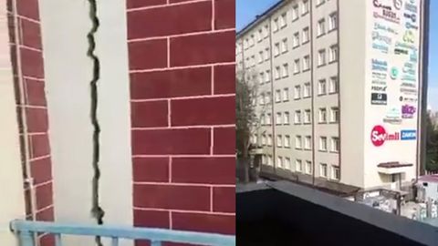 University issues statement regarding crack in its building&nbsp;