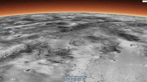 The most detailed 3D globe of Mars yet revealed