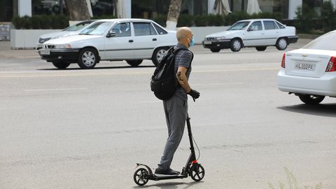 В Узбекистане могут&nbsp; ограничить передвижение на электросамокатах