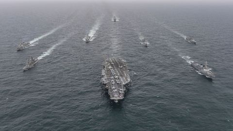 South Korea fires a warning shot in DPRK's direction