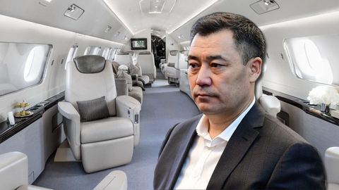 Блогерлар айбдор: Қирғизистон президенти парвозлари ҳақидаги маълумот махфийлаштирилади