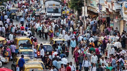 India outnumbers China as the most populated nation