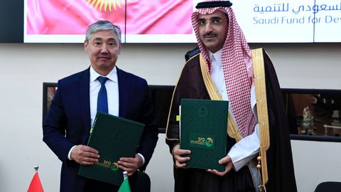 Эр-Рияд выделит Бишкеку $130 млн на реализацию двух крупных проектов