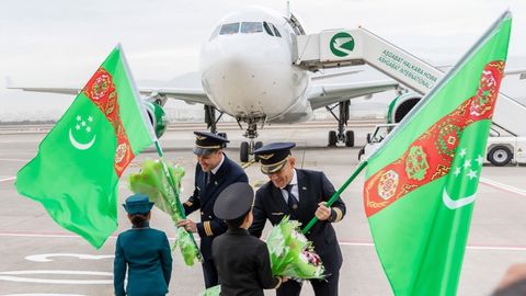 French Airbus delivers second liner to Turkmenistan 