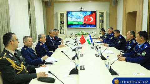 T&uuml;rkiye 's Air Force commander visits military unit in Chirchik&nbsp;