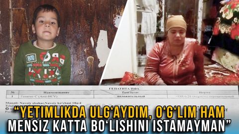 &ldquo;Yetimlikda ulg&lsquo;aydim, o&lsquo;g&lsquo;lim ham mensiz katta bo&lsquo;lishini istamayman&rdquo; &mdash; navoiylik yolg&lsquo;iz ayol xalqdan yordam so&lsquo;ramoqda (video)