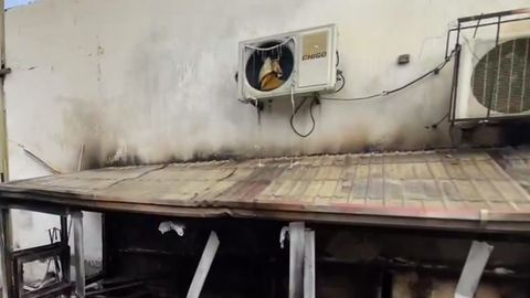 Фарғонадаги дўконда ёнғин чиқди (видео)