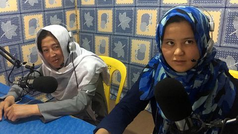 "Taliban" forbid ads with female voices&nbsp;