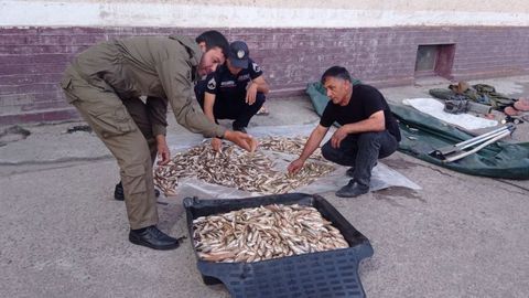 В Ташобласти трое мужчин незаконно ловили рыбу