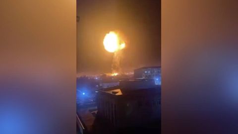 В Самарканде на газовом заводе произошел взрыв (видео)