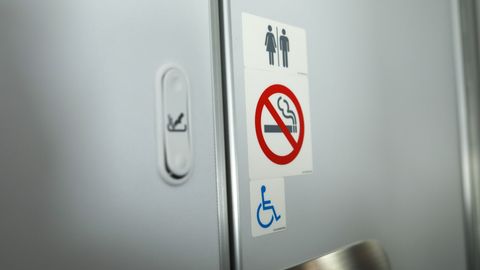 Узбекистанца, который летел из Москвы в Самарканд поймали, с сигаретой