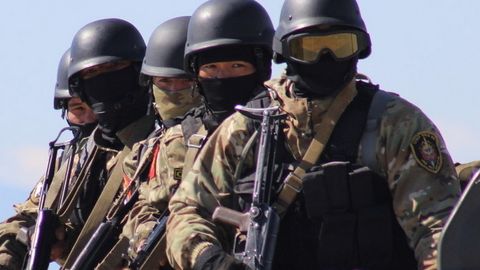 Рядом с Бишкеком спецназ ликвидировал вооруженного террориста (видео)