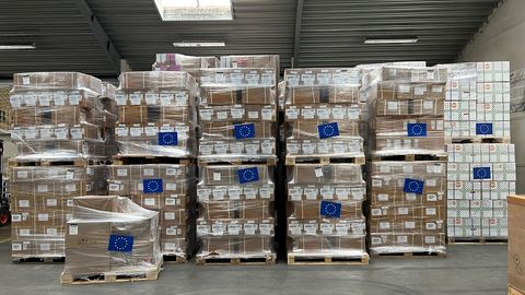 EU delivers nearly 100 tons of humanitarian aid to Afghanistan