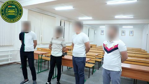 Toshkentda to&lsquo;y kortejidagi mashinalar xavfli manyovr uyushtirdi