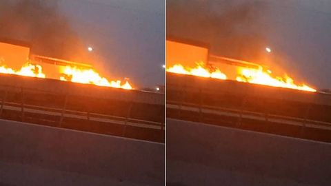 Qoraqalpog&lsquo;istonning Shumanay tumanidagi katta korxonada yong&lsquo;in sodir bo&lsquo;ldi (video)