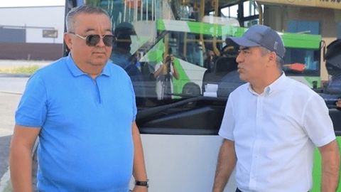 В Ташкенте наказали водителя автобуса (видео)