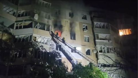 Odessaga Shahed dronlari hujum qildi. Qurbonlar va yaradorlar bor (video)