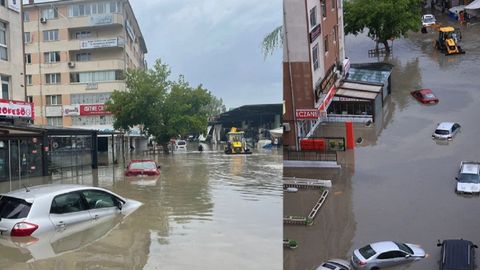 Anqarada kuchli yomg&lsquo;ir natijasida misli ko&lsquo;rilmagan suv toshqinlari ro&lsquo;y berdi