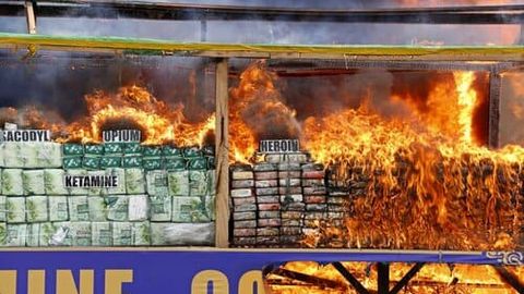 Tailandda 600 million dollarlik giyohvand moddalar yo&lsquo;q qilindi