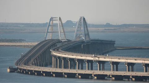 Explosion rocks Russian Crimean bridge causing two fatalities&nbsp;