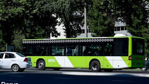 В Ташкенте начали ездить тонированные автобусы&nbsp;