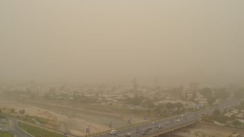 Dust storm engulfes southern and highland regions of Tajikistan