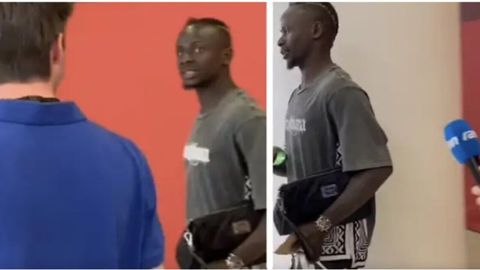 Sadio Mane jurnalistning savoliga qat&rsquo;iy javob qaytardi. Futbolchining nemis nashrlari bilan munosabati yaxshi emas (video)&nbsp;