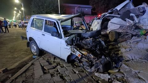 Truck collides with several vehicles leaving ten people dead in Tajikistan