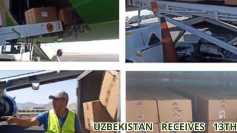 Uzbekistan receives 13th batch of anti-hepatitis drugs from Sharm-el-Sheikh&nbsp;