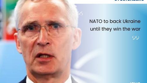 'NATO to back Ukraine until they win the war,' -&nbsp;Stoltenberg