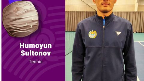 Теннисист Хумоюн Султонов завоевал бронзу по теннису на Азиатских играх&nbsp;