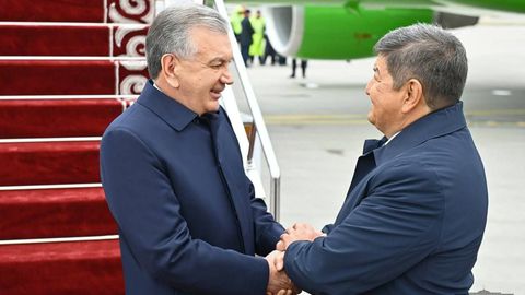 Шавкат Мирзиёев МДҲ саммитида иштирок этиш учун Бишкекка етиб борди&nbsp;