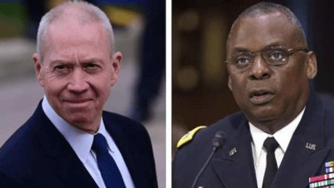 U.S. and Israeli defense heads discuss Gaza conflict