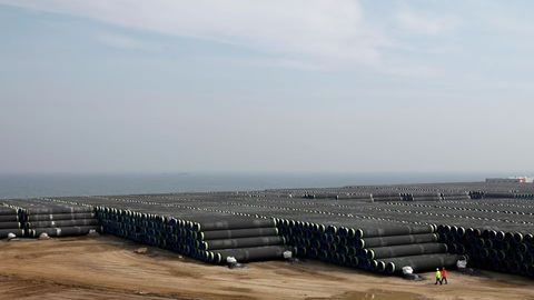 Norwegian navy shadows Chinese vessel under investigation for pipeline damage