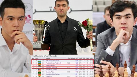 Uzbekistani chess sensation: Nodirbek Yakubboyev triumphs at Qatar Masters, Abdusattorov takes 2nd place