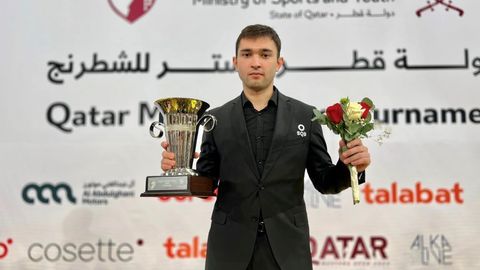 Нодирбек Якуббаев -&nbsp; чемпион супертурнира "Qatar Masters 2023"
