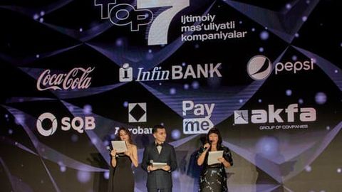 InfinBANK&nbsp;ijtimoiy masʼuliyatli bizneslar top-7 taligiga kirdi