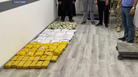 Surxondaryoda Tojikistondan olib o&lsquo;tilgan 90 kiloga yaqin giyohvandlik moddalari aylanmasiga chek qo&lsquo;yildi (video)