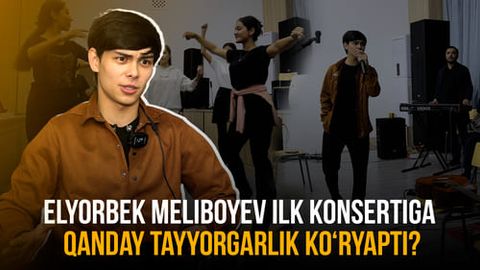 22 yoshida &ldquo;Xalqlar do&lsquo;stligi&rdquo; sanʼat saroyida konsert berayotgan Elyor Meliboyev nimadan xavotirda? (video)