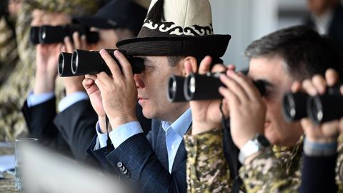&nbsp;Kyrgyzstan tests drones purchased from Turkey
